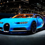 Geneva, Switzerland - March 1, 2016: 2016 Bugatti Chiron presented on the 86th Geneva Motor Show in the PalExpo (Geneva, Switzerland - March 1, 2016: 2016 Bugatti Chiron presented on the 86th Geneva Motor Show in the PalExpo, ASCII, 112 components, 11